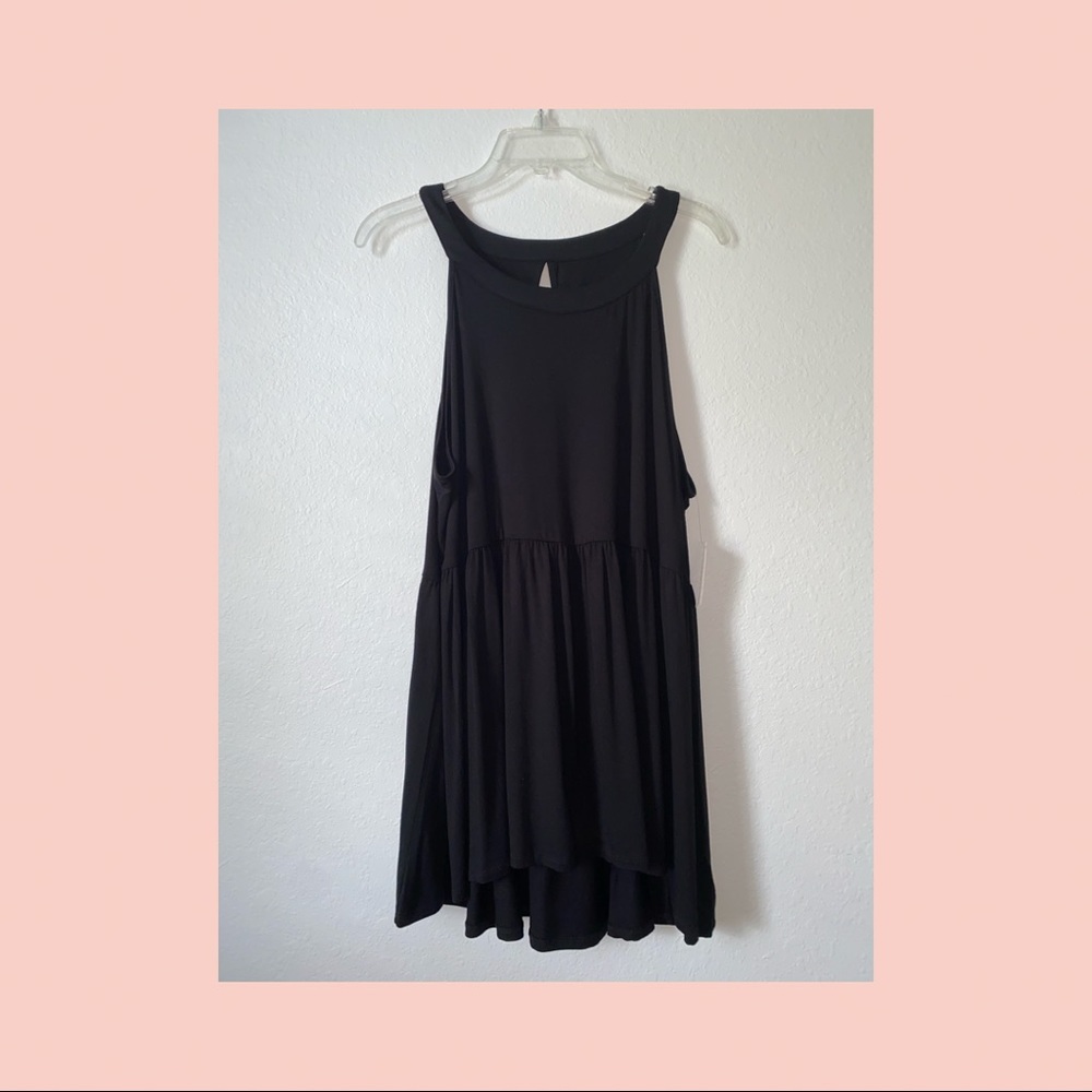 Torrid- black knit babydoll top 3X NEW